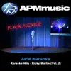 APM Karaoke - Karaoke Hits - Ricky Martin, Vol. 2 - EP